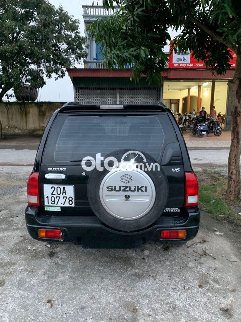 Suzuki Grand vitara   2003 - Bán xe Suzuki Grand vitara năm 2003, màu đen, nhập khẩu 