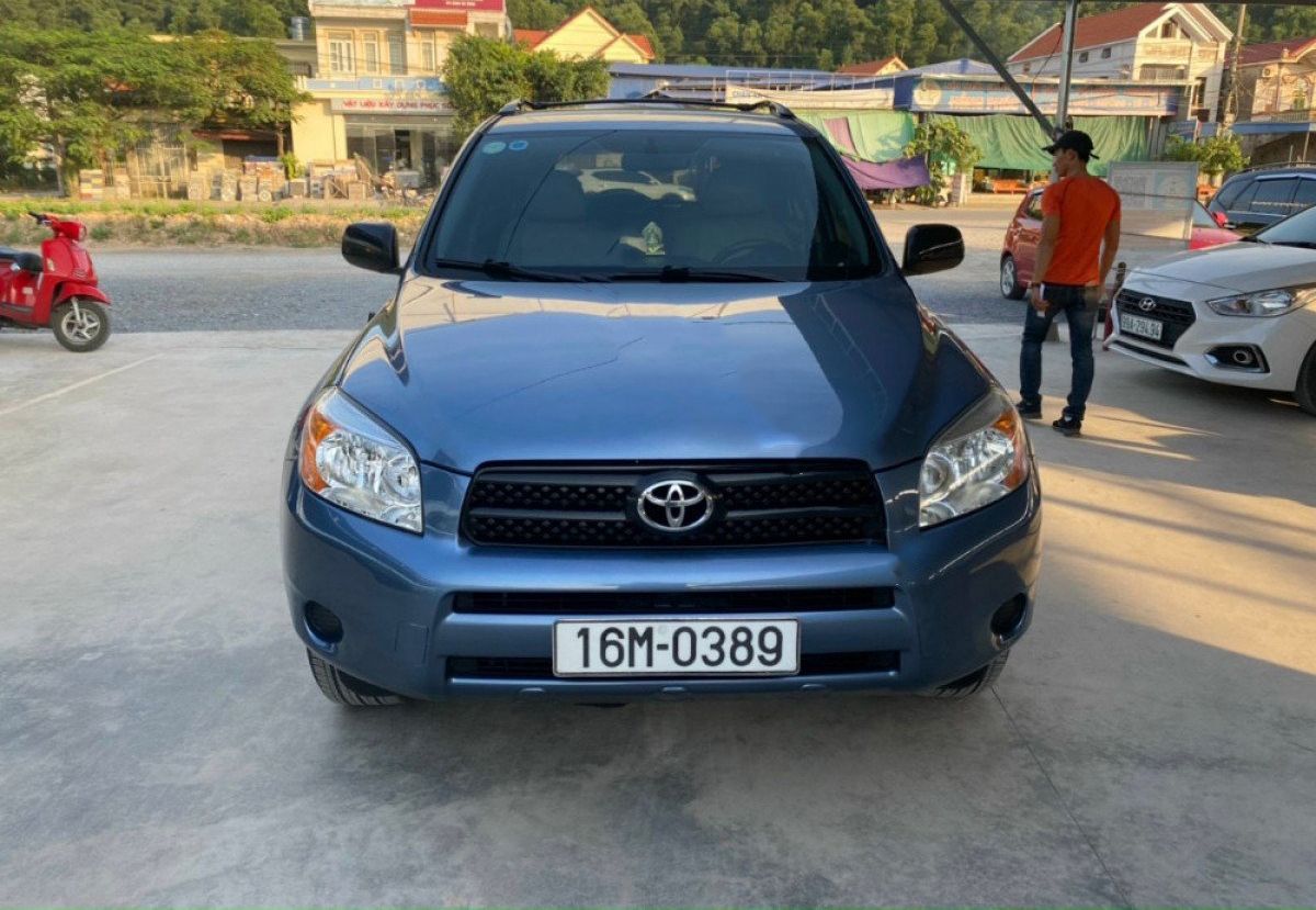 Toyota RAV4   2.4 AT   2006 - Bán ô tô Toyota RAV4 2.4 AT 2006, màu xanh lam, nhập khẩu  