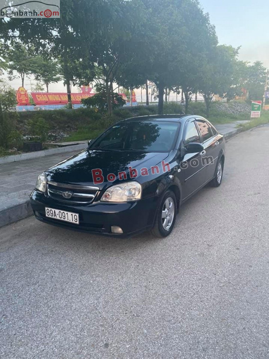 Daewoo Lacetti   EX 2010 - Cần bán gấp Daewoo Lacetti EX năm 2010, màu đen  