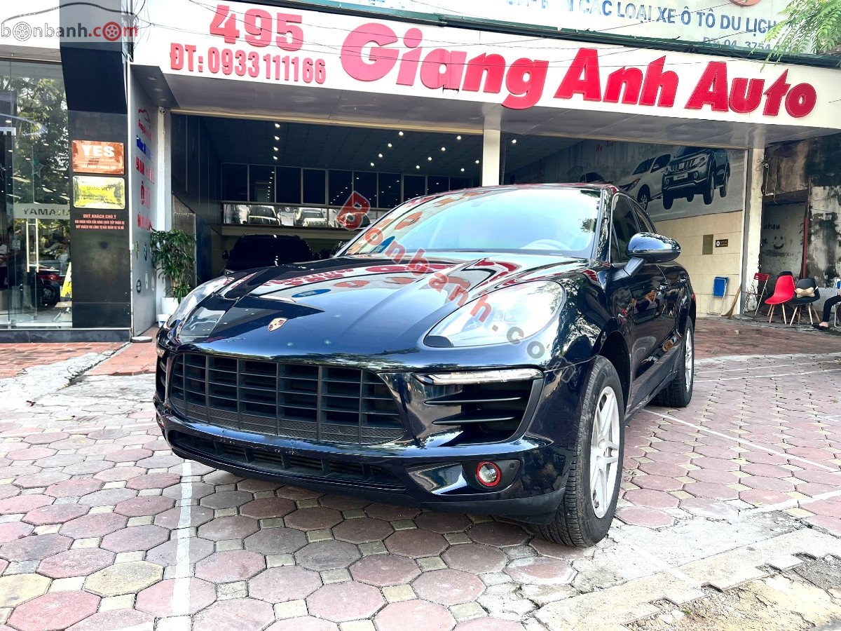 Porsche Macan 2016 - Cần bán xe Porsche Macan sản xuất năm 2016, màu xanh lam, xe nhập còn mới