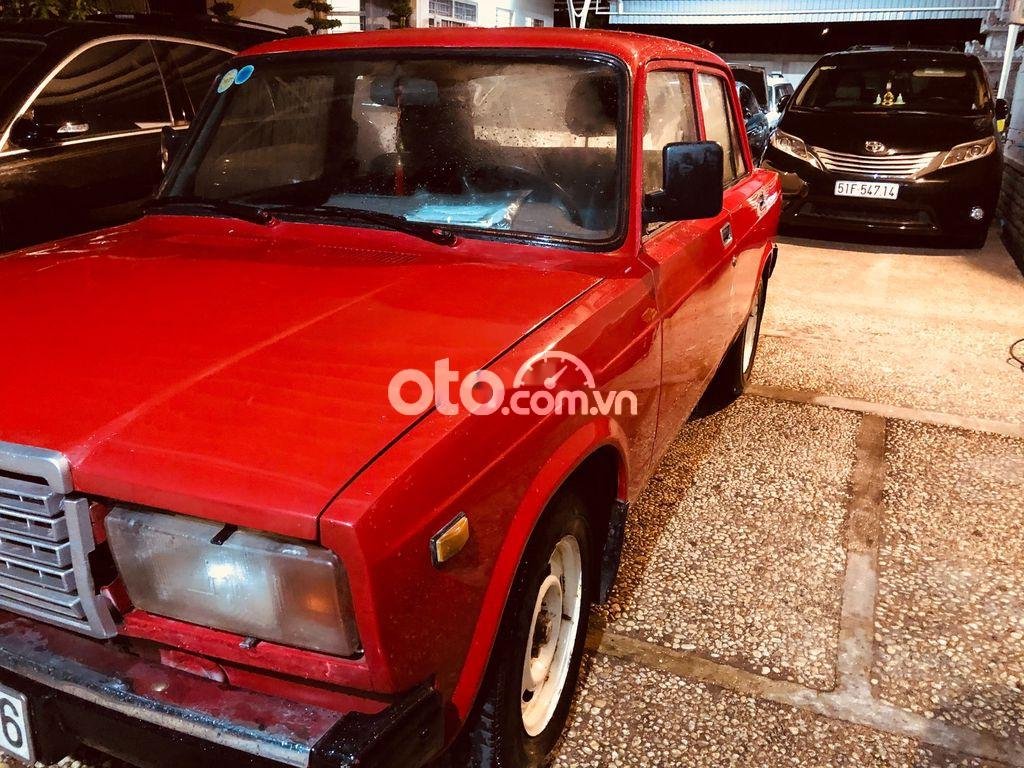 Lada 2107   1987 - Cần bán xe Lada 2107 1987, màu đỏ, xe nhập, giá tốt