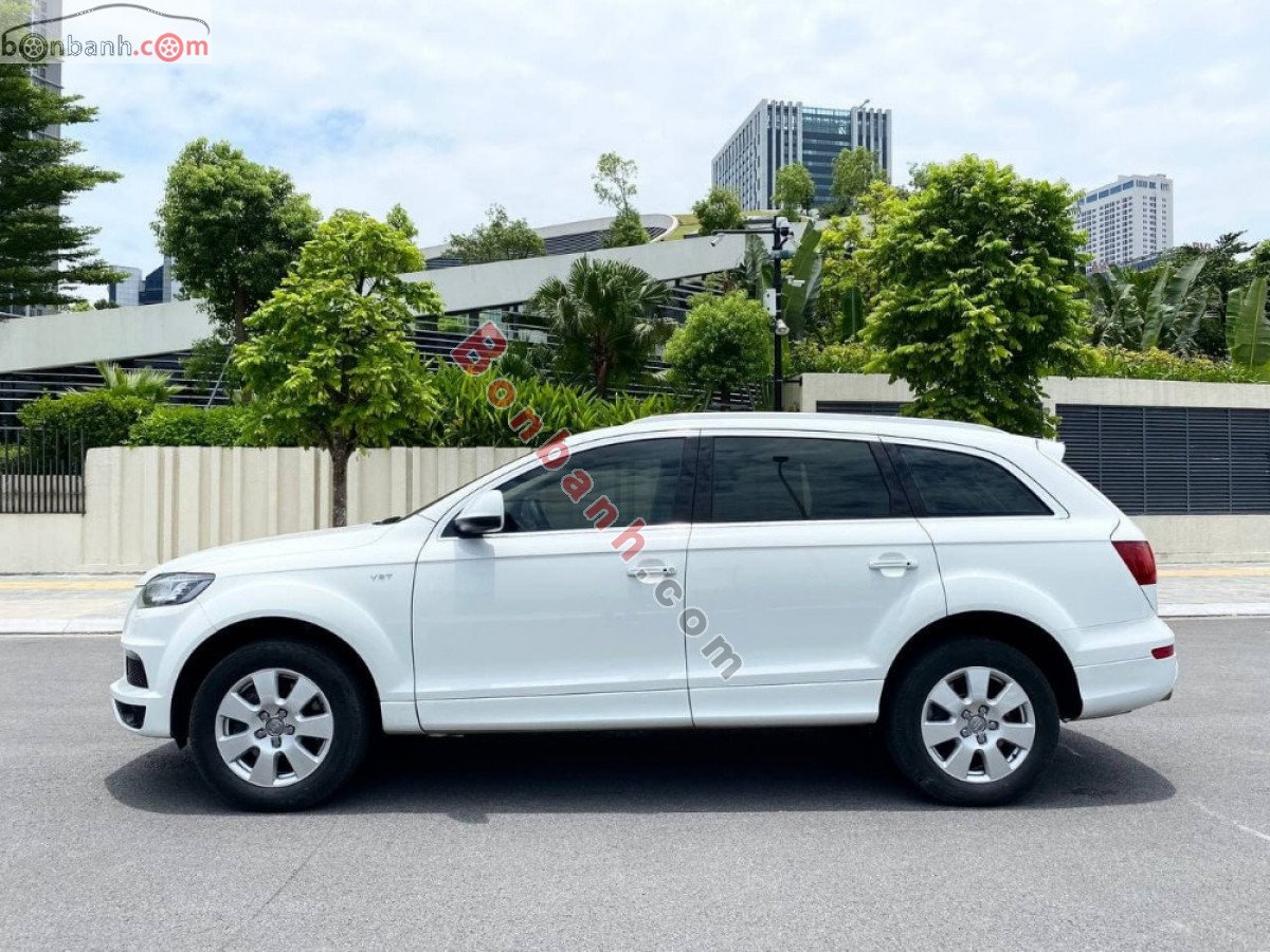 Audi Q7   3.0 AT  2014 - Bán xe Audi Q7 3.0 AT sản xuất năm 2014, màu trắng, nhập khẩu  