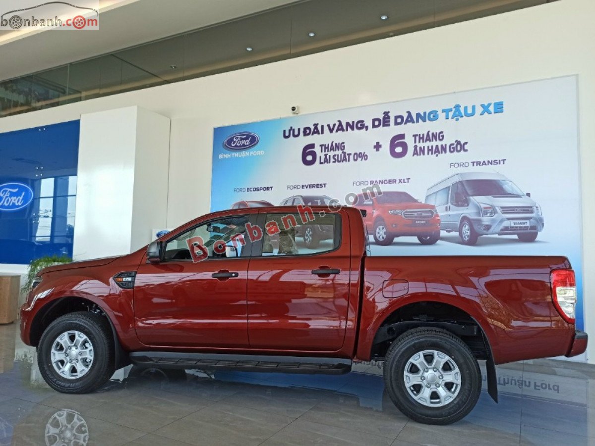 Ford Ranger     2021 - Bán Ford Ranger đời 2021, màu đỏ, nhập khẩu Thái Lan, giá 650tr