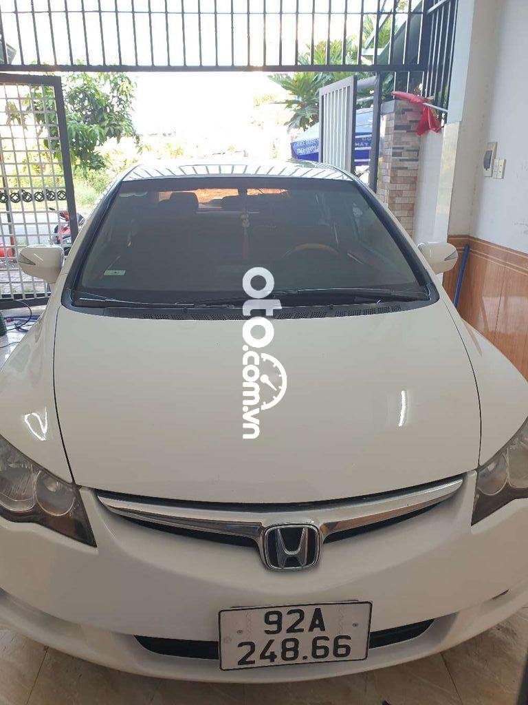 Honda Civic 2008 - Bán Honda Civic 2008, màu trắng còn mới