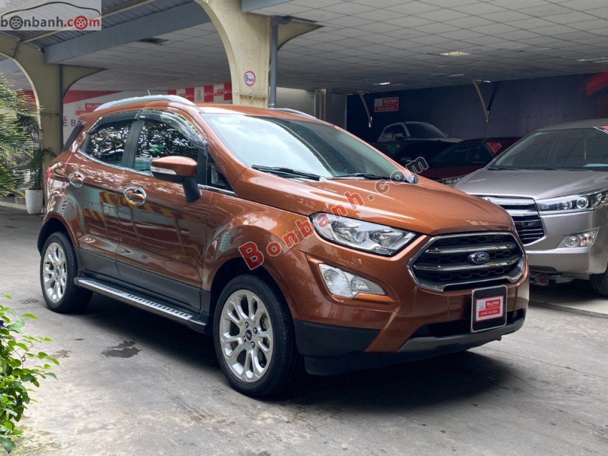 Ford EcoSport   Titanium 1.5L AT  2018 - Cần bán Ford EcoSport Titanium 1.5L AT 2018, màu đỏ đồng