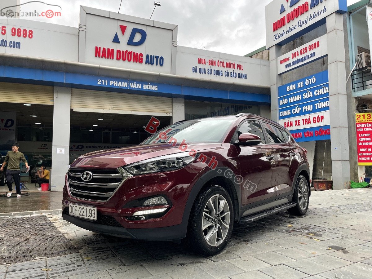 Hyundai Tucson   ATH  2018 - Cần bán Hyundai Tucson ATH 2018, màu đỏ