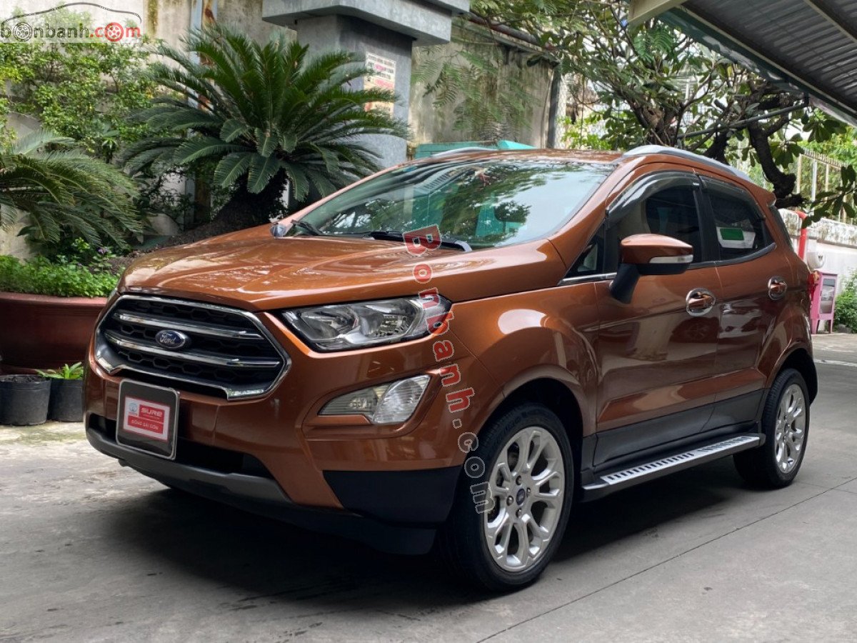 Ford EcoSport   Titanium 1.5L AT  2018 - Cần bán Ford EcoSport Titanium 1.5L AT 2018, màu đỏ đồng