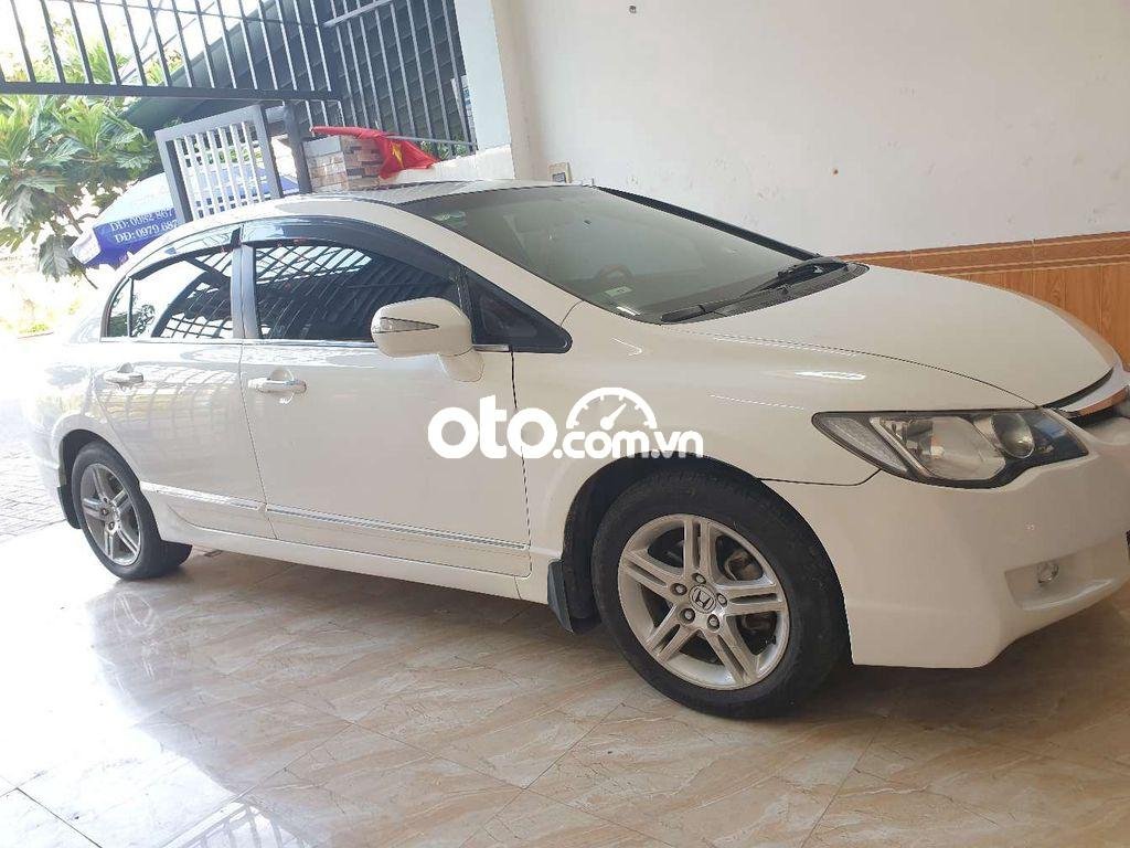 Honda Civic 2008 - Bán Honda Civic 2008, màu trắng còn mới