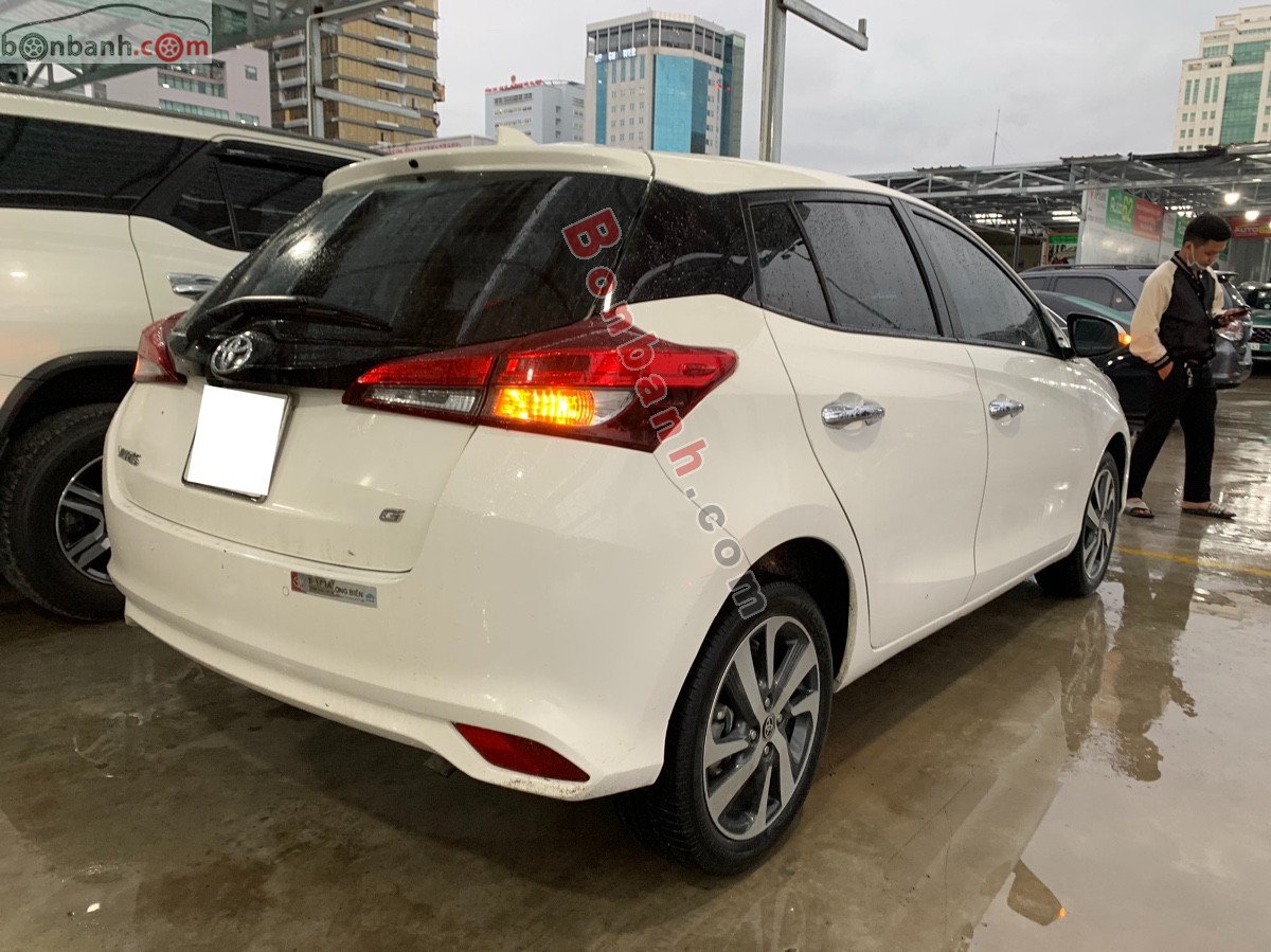 Toyota Yaris   1.5G 2019 - Cần bán gấp Toyota Yaris 1.5G đời 2019, màu trắng, nhập khẩu, giá tốt