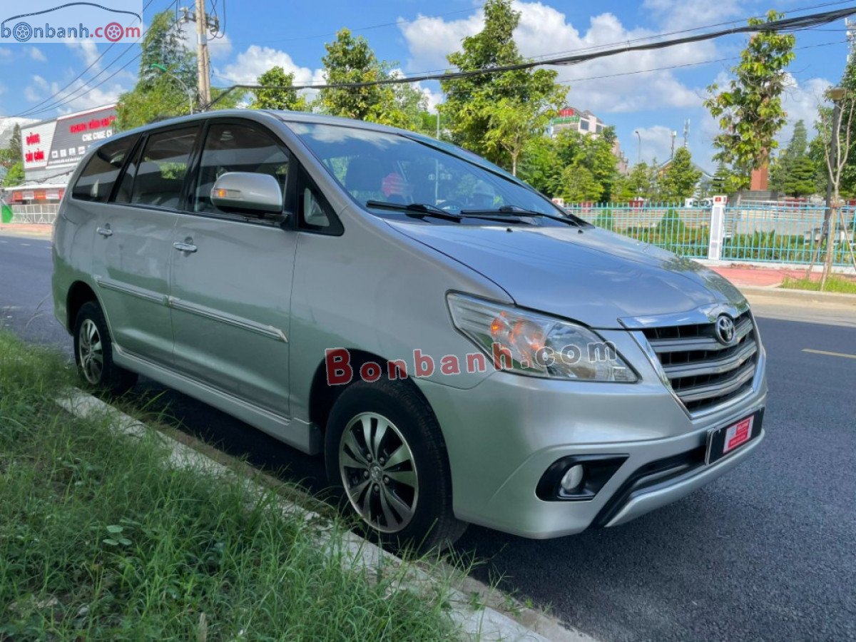 Toyota Innova   2.0G 2016 - Cần bán xe Toyota Innova 2.0G năm sản xuất 2016, màu bạc