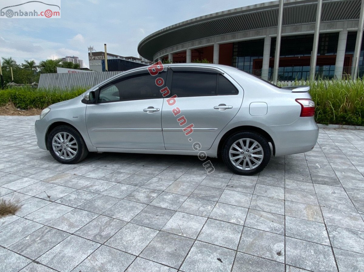 Toyota Vios   1.5G  2011 - Bán xe Toyota Vios 1.5G năm 2011, màu bạc, giá 325tr