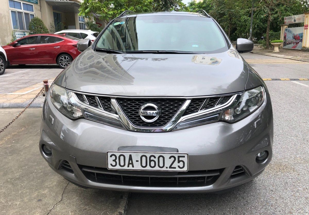 Nissan Murano   3.5 2012 - Bán ô tô Nissan Murano 3.5 năm sản xuất 2012, màu xám, nhập khẩu nguyên chiếc, giá chỉ 890 triệu