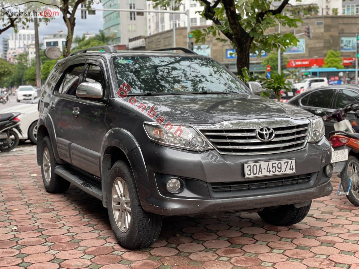 Toyota Fortuner   2.7 AT 2014 - Bán ô tô Toyota Fortuner 2.7 AT sản xuất 2014, màu xám, giá tốt