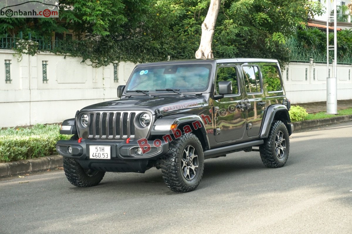 Jeep Wrangler   Rubicon  2021 - Bán Jeep Wrangler Rubicon đời 2021, màu xám, nhập khẩu