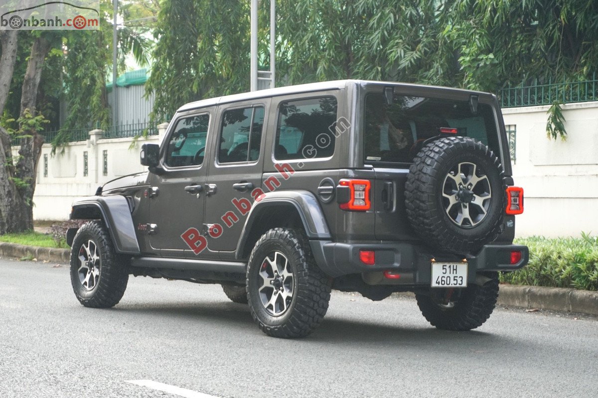 Jeep Wrangler   Rubicon  2021 - Bán Jeep Wrangler Rubicon đời 2021, màu xám, nhập khẩu