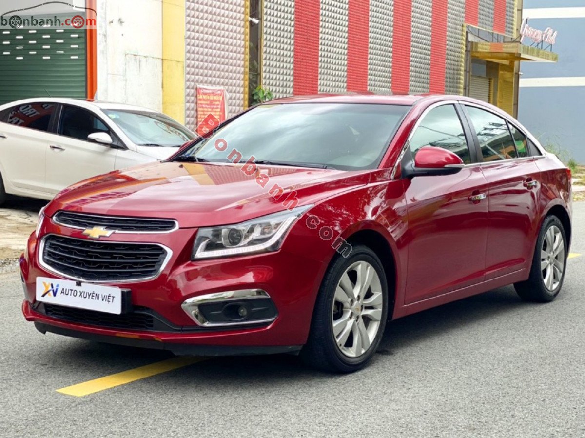 Chevrolet Cruze   LTZ 1.8 AT  2016 - Bán xe Chevrolet Cruze LTZ 1.8 AT năm sản xuất 2016, màu đỏ xe gia đình giá cạnh tranh