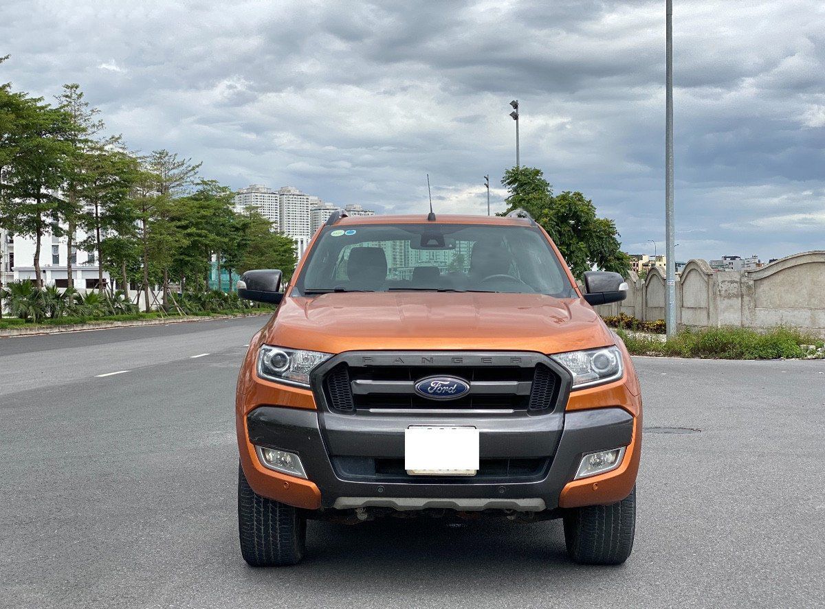 Ford Ranger   Wildtrack 3.2L 4x4 AT 2015 - Bán Ford Ranger Wildtrack 3.2L 4x4 AT năm sản xuất 2015, màu nâu