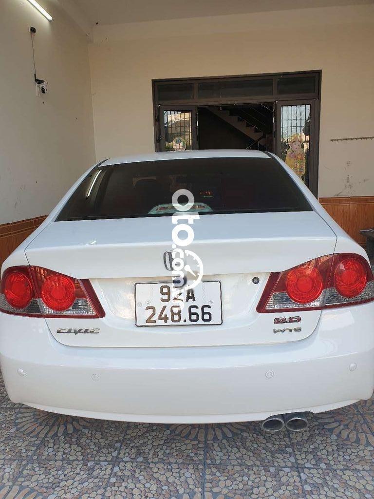 Honda Civic 2008 - Bán Honda Civic 2008, màu trắng còn mới