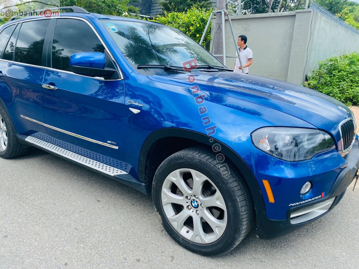 BMW X5   3.0si 2007 - Bán xe BMW X5 3.0si năm sản xuất 2007, màu xanh lam, xe nhập chính chủ