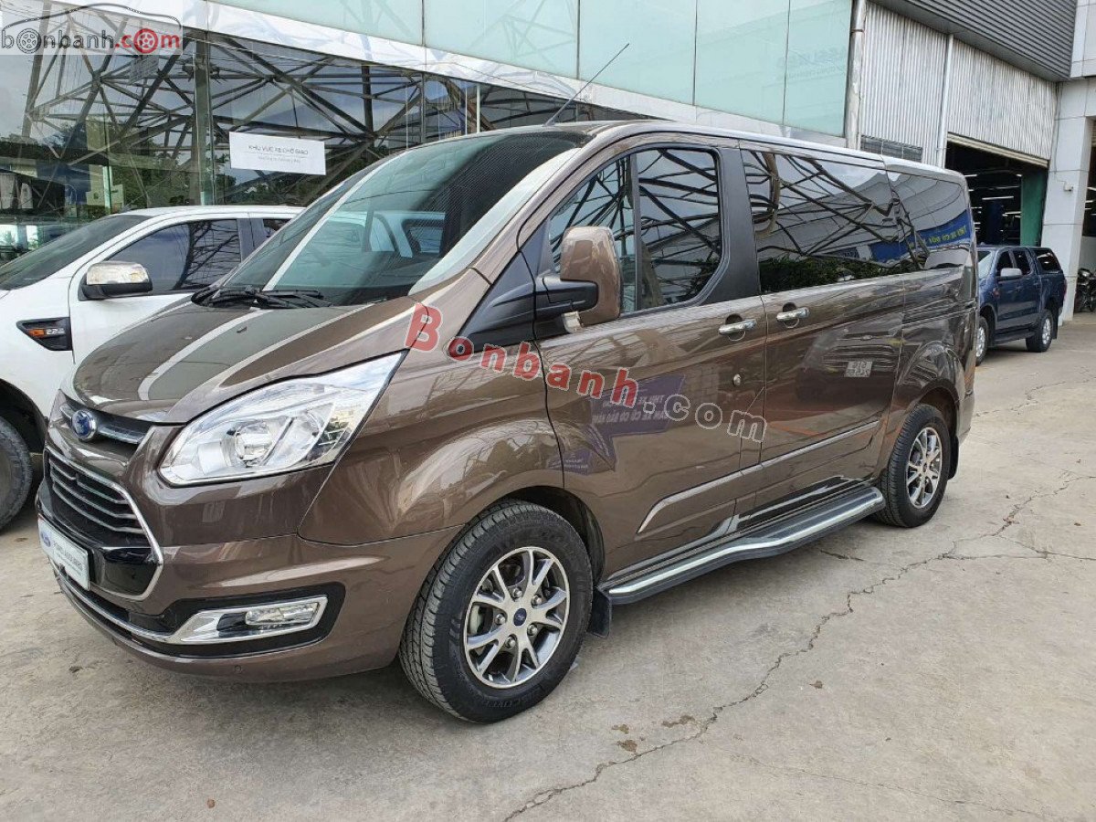 Ford Tourneo   Titanium 2.0 AT 2019 - Bán ô tô Ford Tourneo Titanium 2.0 AT 2019, màu nâu, giá 798tr