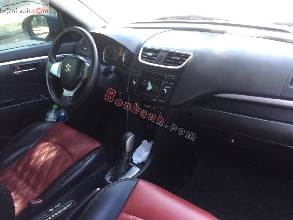 Suzuki Swift 1.4AT  2014 - Cần bán gấp Suzuki Swift 1.4AT đời 2014, màu đỏ số tự động, giá 348tr