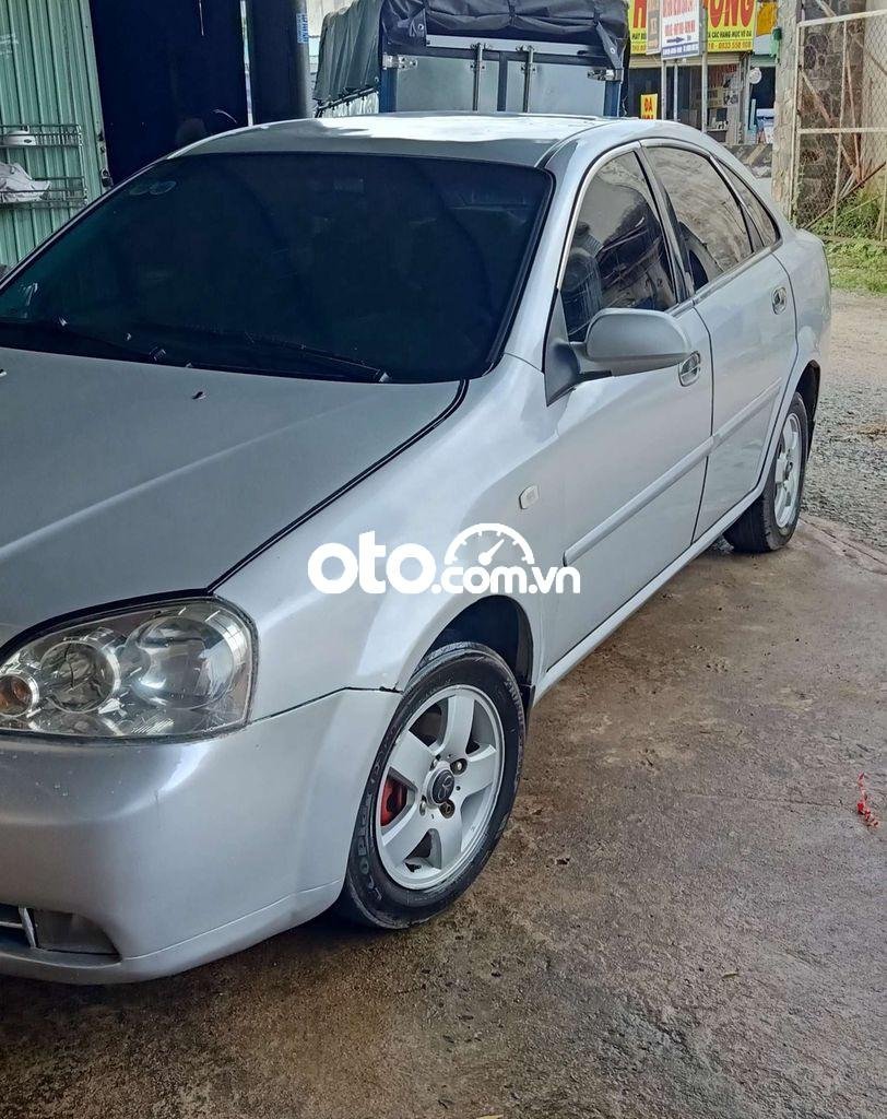 Daewoo Lacetti   1.6MT 2005 - Bán Daewoo Lacetti 1.6MT năm 2005, màu ghi bạc, nhập khẩu