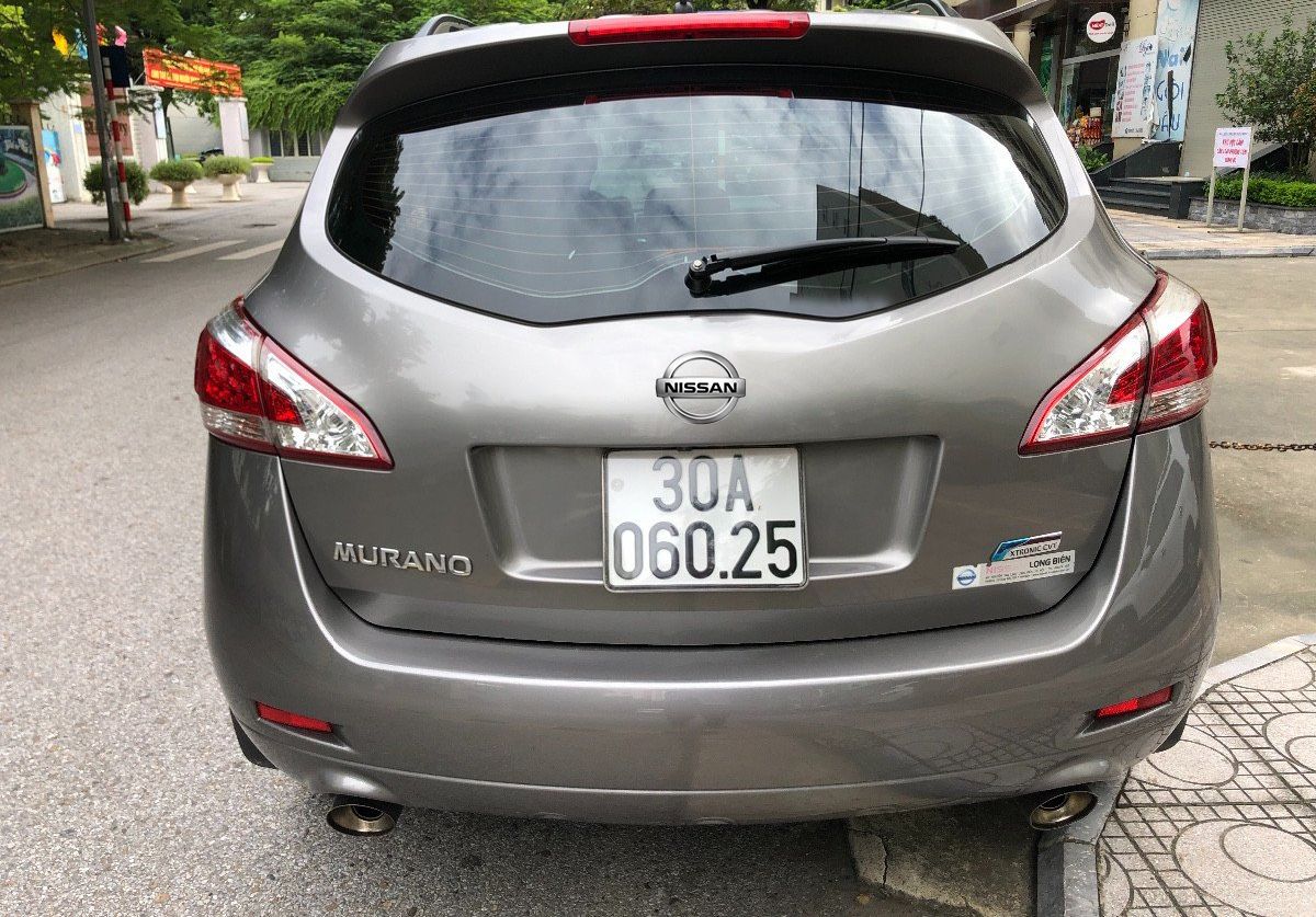 Nissan Murano   3.5 2012 - Bán ô tô Nissan Murano 3.5 năm sản xuất 2012, màu xám, nhập khẩu nguyên chiếc, giá chỉ 890 triệu