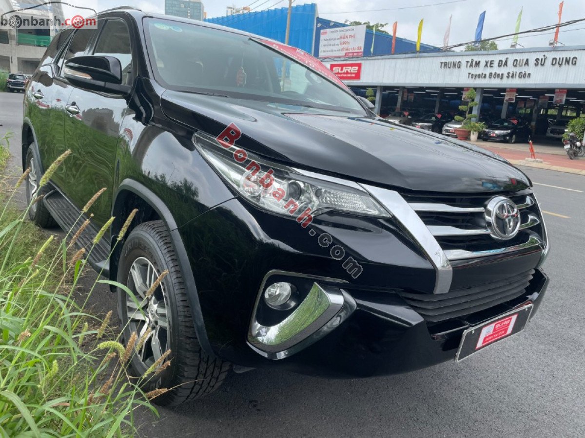 Toyota Fortuner   2.7V 4x2 AT 2017 - Bán Toyota Fortuner 2.7V 4x2 AT năm sản xuất 2017, màu đen, nhập khẩu nguyên chiếc