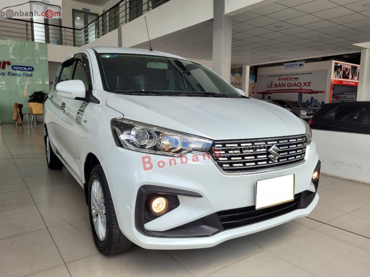 Suzuki Ertiga 2019 - Cần bán lại xe Suzuki Ertiga đời 2019, màu trắng