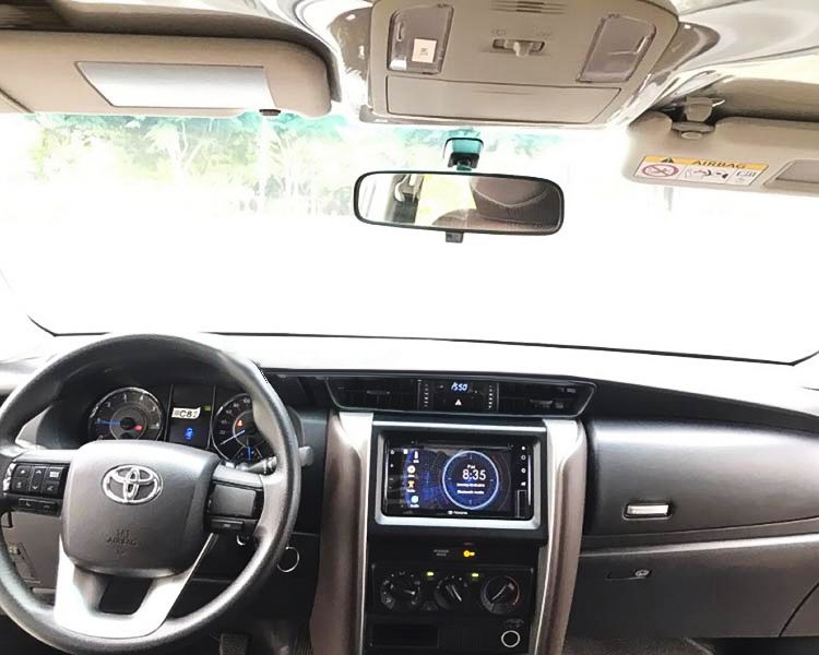 Toyota Fortuner   2.4G MT  2019 - Bán xe Toyota Fortuner 2.4G MT đời 2019, màu nâu giá cạnh tranh