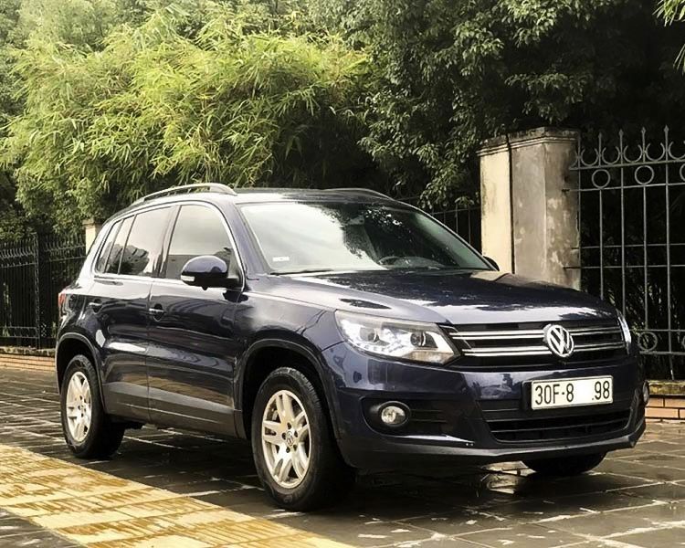 Volkswagen Tiguan   2.0   2016 - Cần bán xe Volkswagen Tiguan 2.0 đời 2016, màu xanh lam 