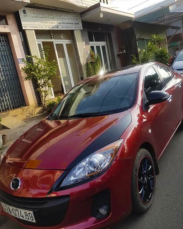 Mazda 3 2013 - Bán Mazda 3 sản xuất năm 2013, màu đỏ còn mới, giá chỉ 393 triệu