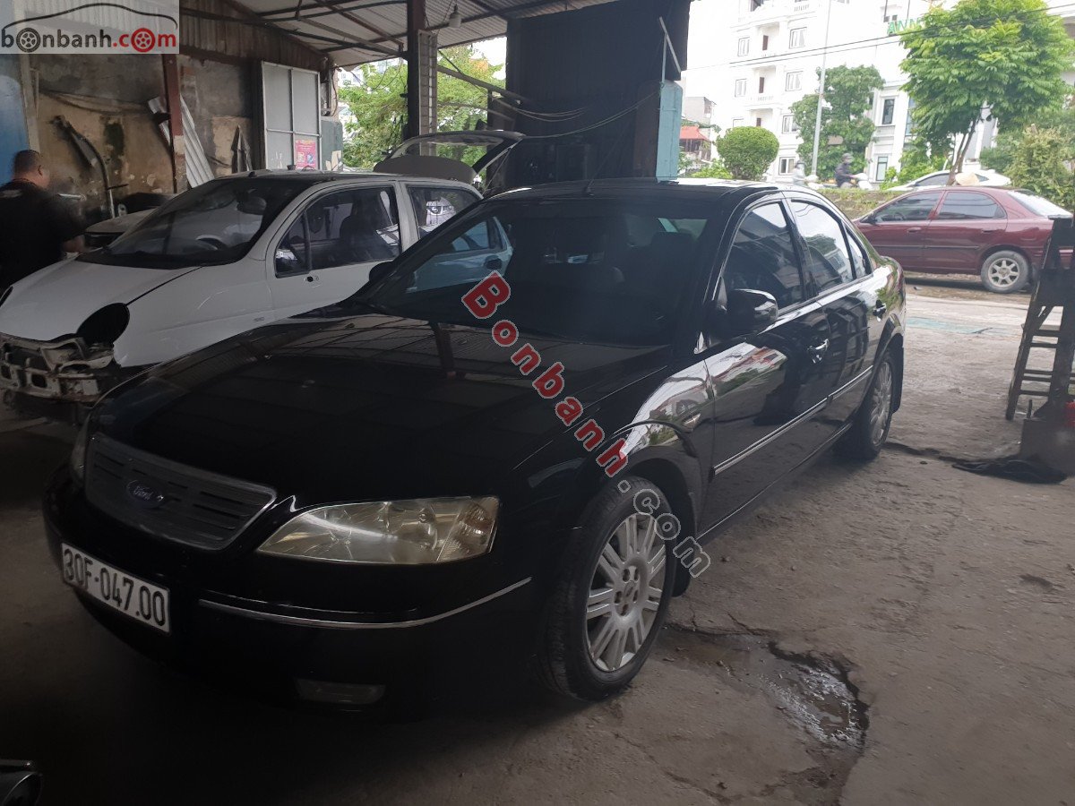 Ford Mondeo   2.5 AT 2003 - Cần bán gấp Ford Mondeo 2.5 AT sản xuất năm 2003, màu đen xe gia đình