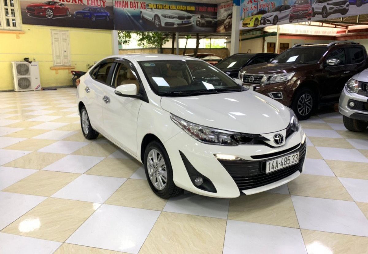 Toyota Vios   1.5G 2019 - Cần bán Toyota Vios 1.5G năm sản xuất 2019, màu trắng  