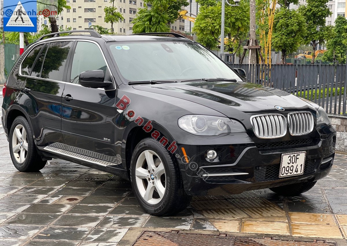 BMW X5   3.0si   2008 - Bán ô tô BMW X5 3.0si đời 2008, màu đen, nhập khẩu nguyên chiếc  