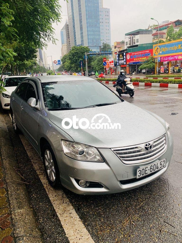 Toyota Camry  2.4G 2007 - Cần bán Toyota Camry 2.4G đời 2007, màu bạc