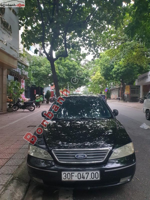 Ford Mondeo   2.5 AT 2003 - Cần bán gấp Ford Mondeo 2.5 AT sản xuất năm 2003, màu đen xe gia đình