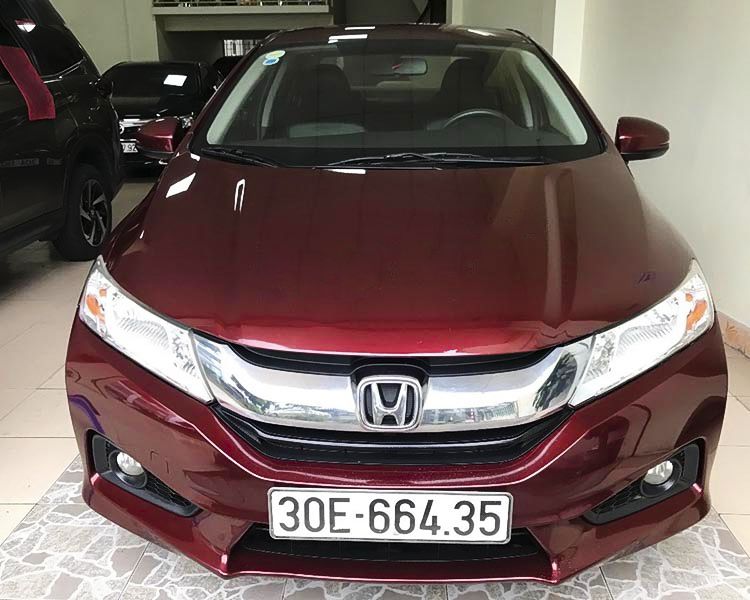 Honda City   AT 2016 - Cần bán gấp Honda City AT năm 2016, màu đỏ, 415 triệu