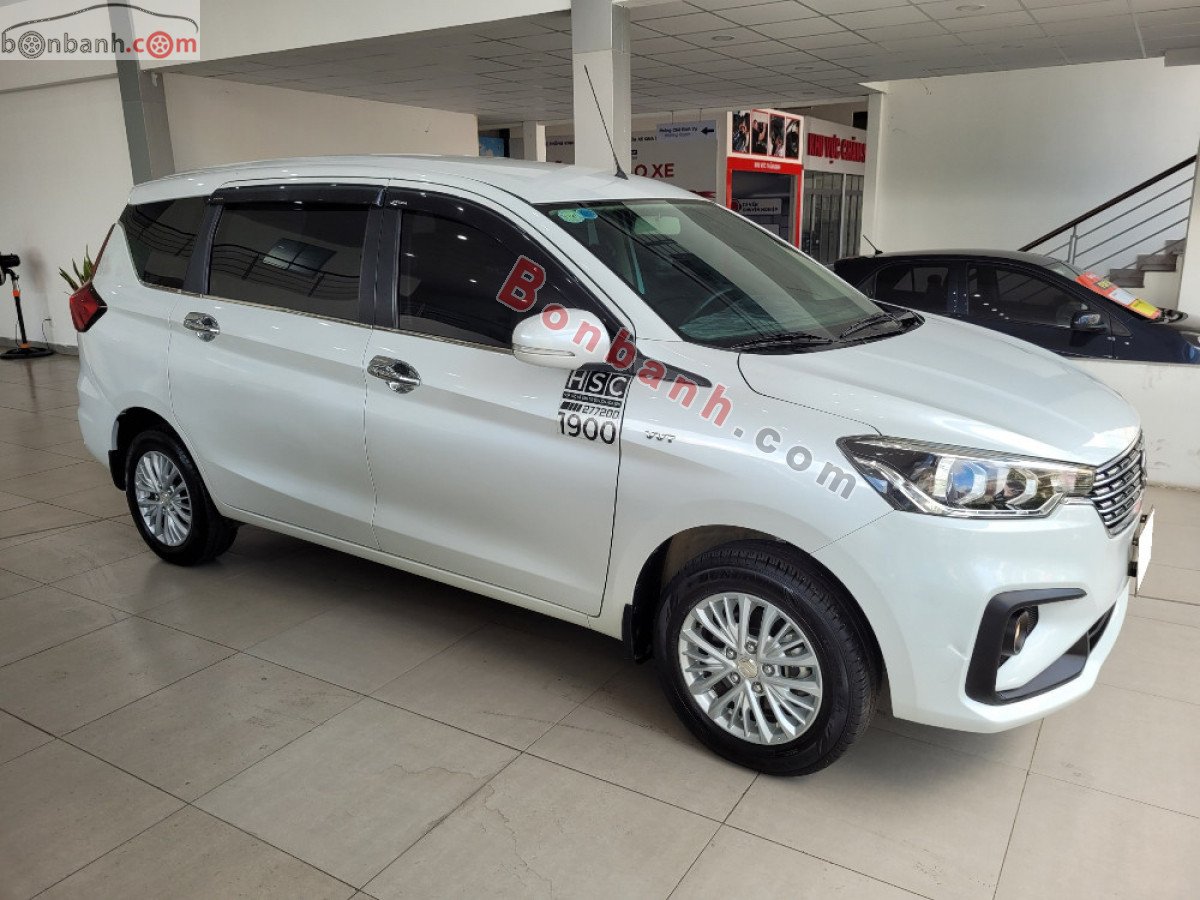 Suzuki Ertiga 2019 - Cần bán lại xe Suzuki Ertiga đời 2019, màu trắng