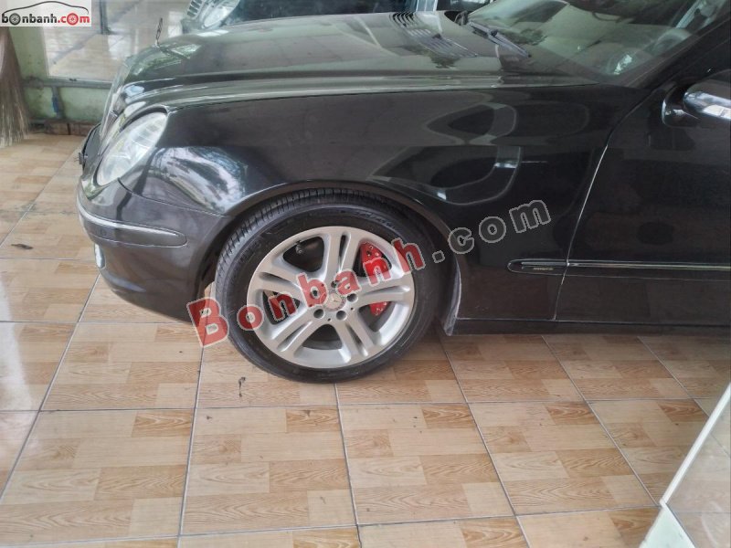 Mercedes-Benz E200   2008 - Bán xe Mercedes E200 sx 2008, màu đen