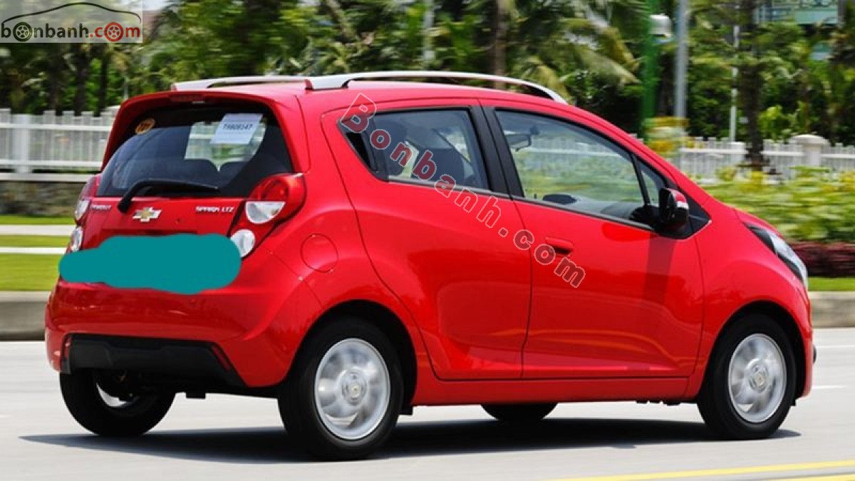 Chevrolet Spark   AT   2015 - Bán Chevrolet Spark AT năm sản xuất 2015, màu đỏ  