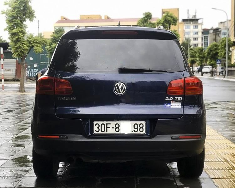 Volkswagen Tiguan   2.0   2016 - Cần bán xe Volkswagen Tiguan 2.0 đời 2016, màu xanh lam 