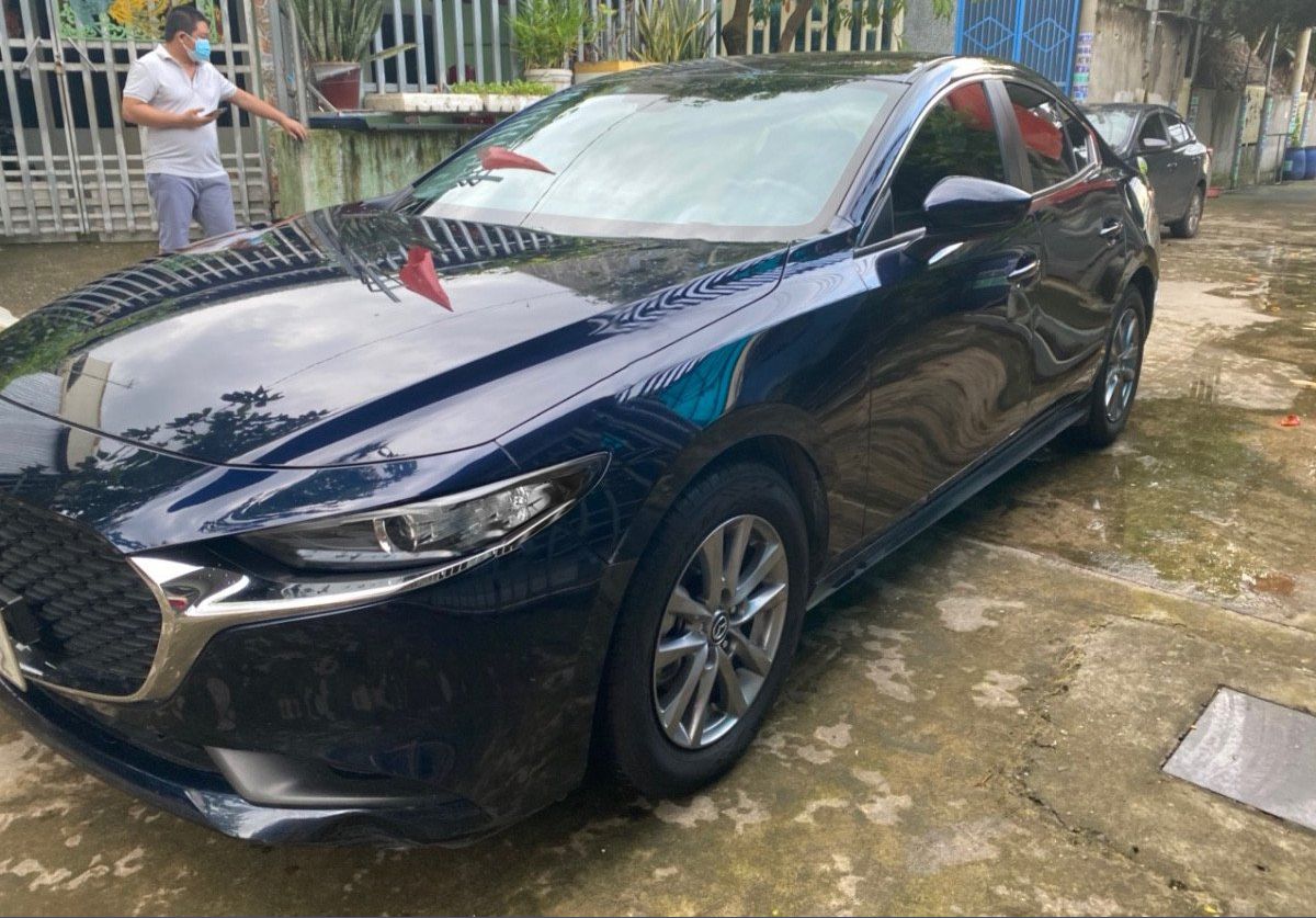 Mazda 3   1.5L Deluxe  2021 - Bán Mazda 3 1.5L Deluxe đời 2021, màu xanh lam