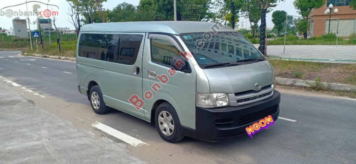 Toyota Hiace 2009 - Bán ô tô Toyota Hiace năm sản xuất 2009, màu xanh, giá tốt