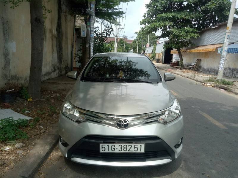 Toyota Vios  Cần bán2017, số sàn, màu bạc, 350tr.  2017 -  Cần bán Toyota Vios 2017, số sàn, màu bạc, 350tr. 