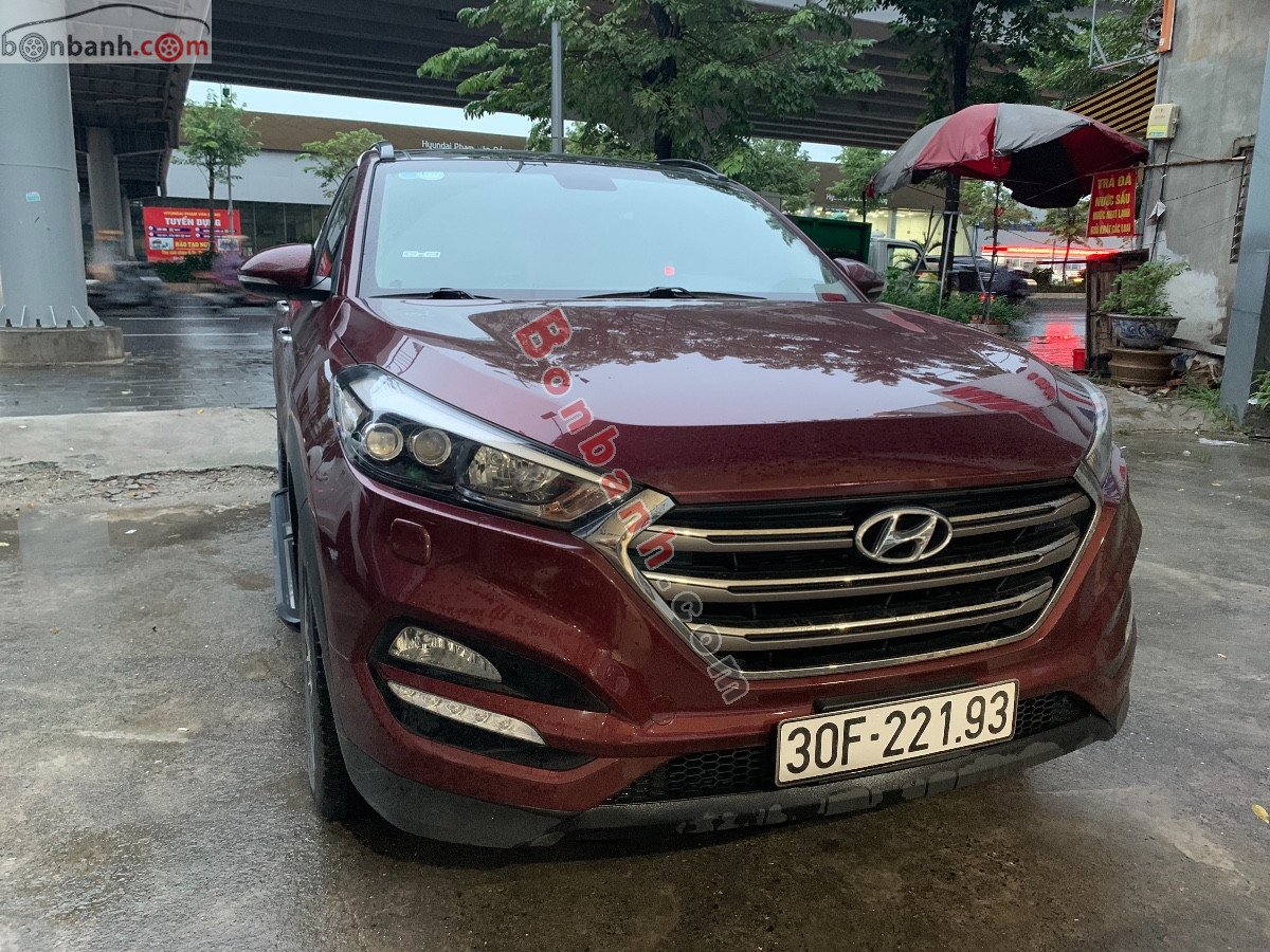 Hyundai Tucson    2018 - Bán Hyundai Tucson đời 2018, màu đỏ, 750tr