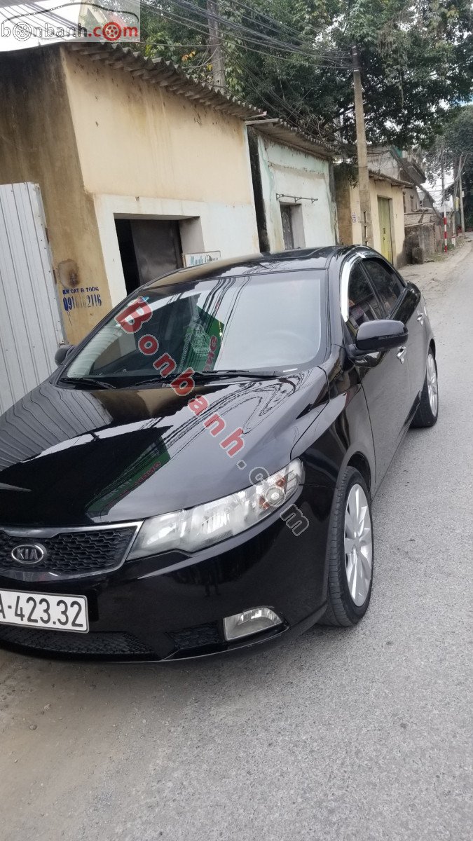 Kia Forte   AT 2011 - Bán Kia Forte AT sản xuất năm 2011, màu đen, nhập khẩu nguyên chiếc 