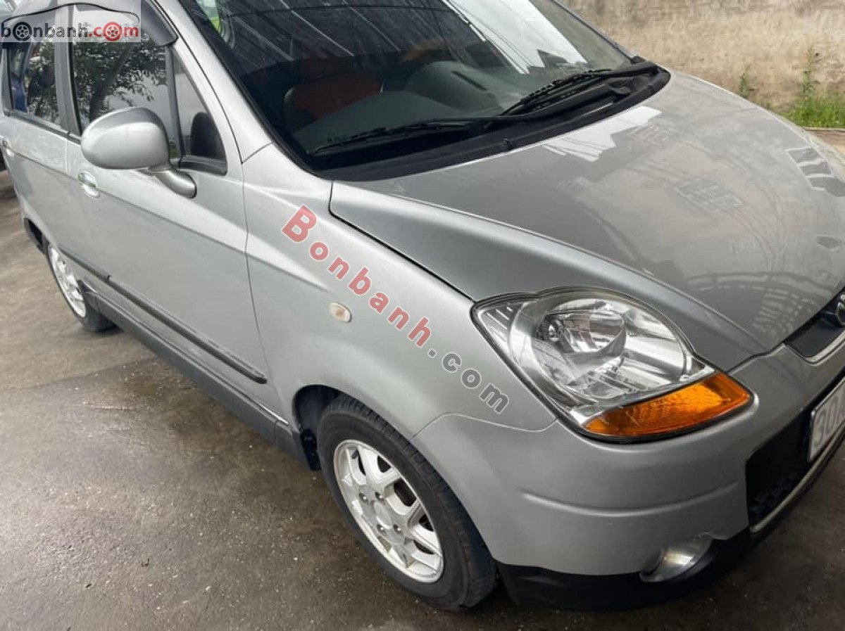 Daewoo Matiz   Super 0.8 AT 2009 - Bán xe Daewoo Matiz Super 0.8 AT 2009, màu bạc, nhập khẩu 