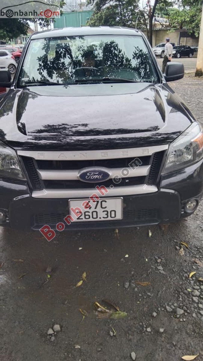 Ford Ranger   XL 2.5L 4x2 MT 2011 - Bán Ford Ranger XL 2.5L 4x2 MT năm sản xuất 2011, màu đen, nhập khẩu