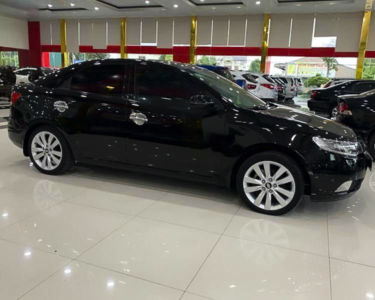 Kia Forte   1.6G 2011 - Bán ô tô Kia Forte 1.6G sản xuất 2011, màu đen